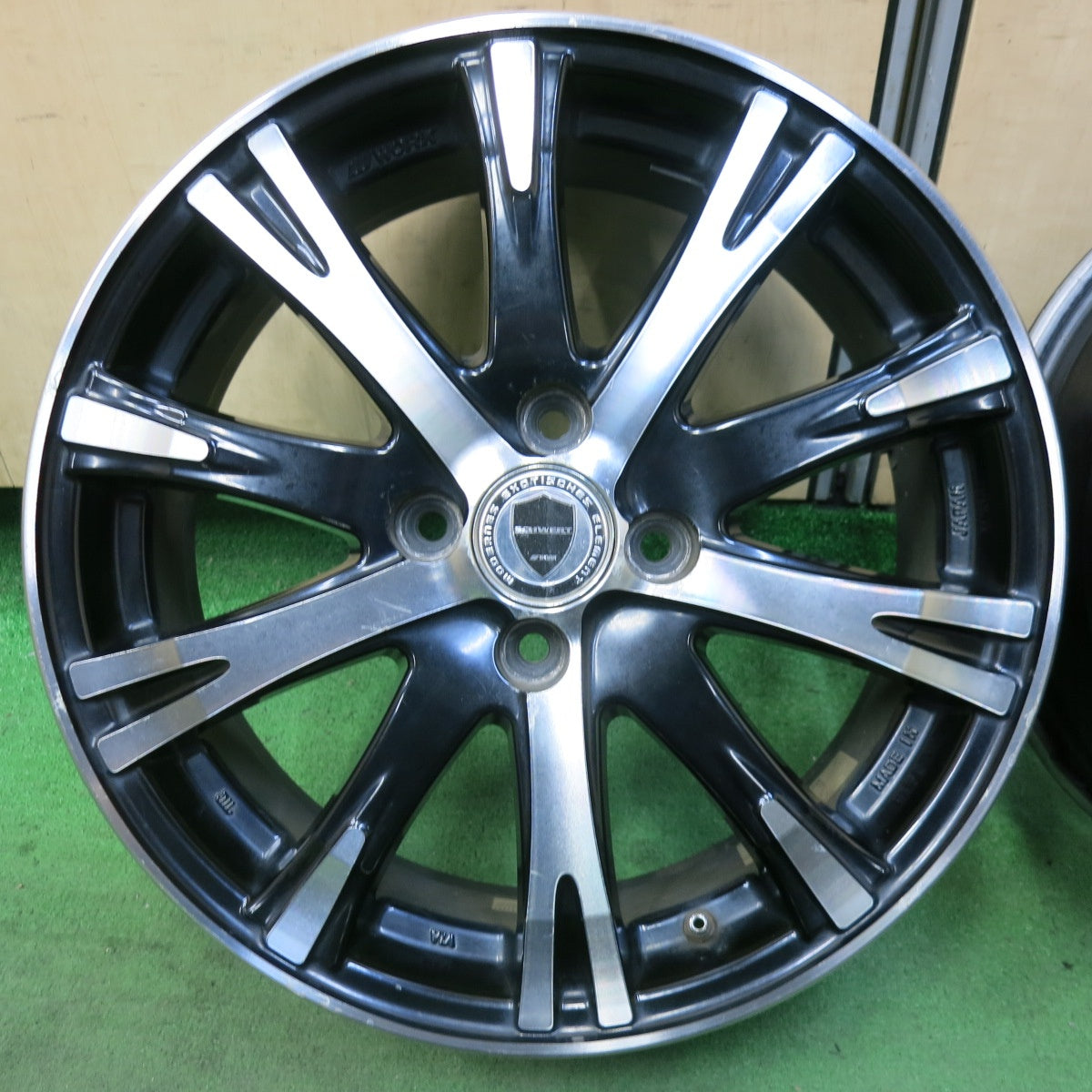 4本価格★WORK SCHWERT SC4 16インチ ホイール 16×5.5JJ ワーク シュバート PCD100/4H★5061907SYホ