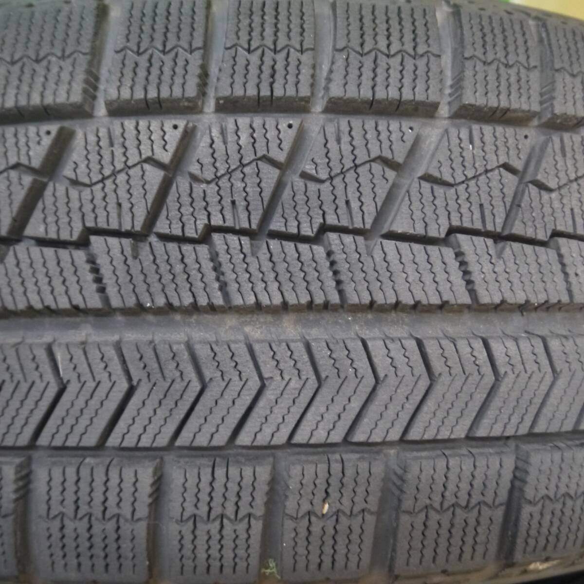 バリ溝!キレイ!9.5分★スタッドレス 205/60R16 ブリヂストン ブリザック VRX BALMINUM バルミナ 16インチ PCD114.3/5H★5022610Hス