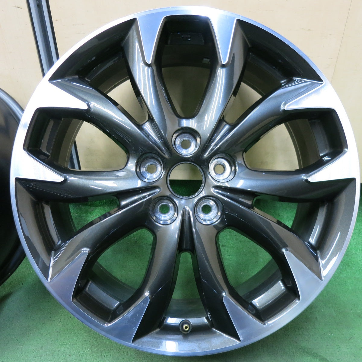4本価格★マツダ CX-5 純正 ホイール 19インチ 19×7J CX5 PCD114.3/5H★5072302SYホ