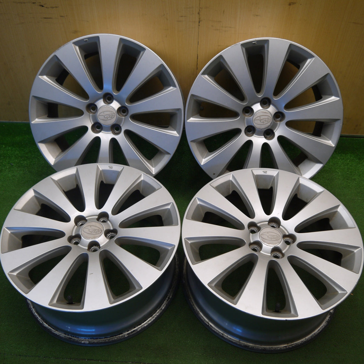 4本価格★スバル BR BM レガシィ 純正 ホイール 17インチ 17×7.5J PCD100/5H★6030401Hホ