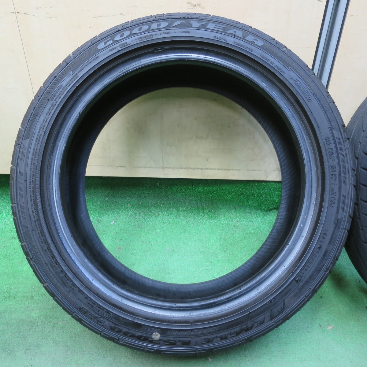 バリ溝!23年!9分★165/55R15 グッドイヤー イーグル LS2000 hybridⅡ タイヤ 15インチ ワゴンR タント N-BOX スペーシア 等★5062203イノタ