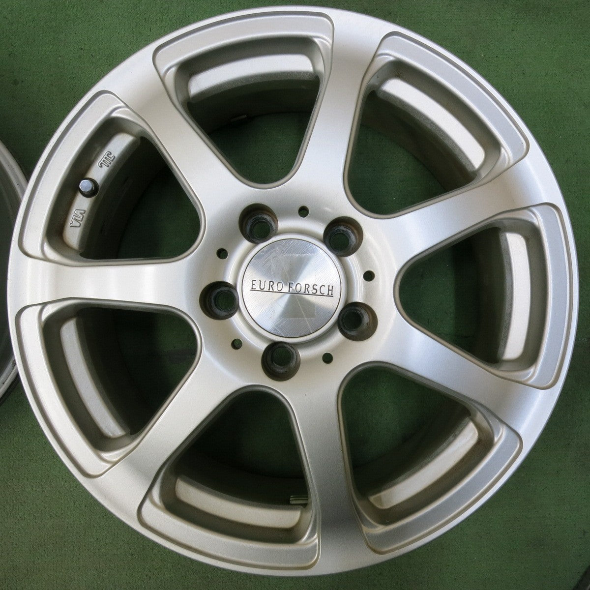 4本価格★ベンツ 等 EURO FORSCH ユーロフォルシュ 16インチ ホイール 16×6.5J PCD112/5H★5042504SYホ