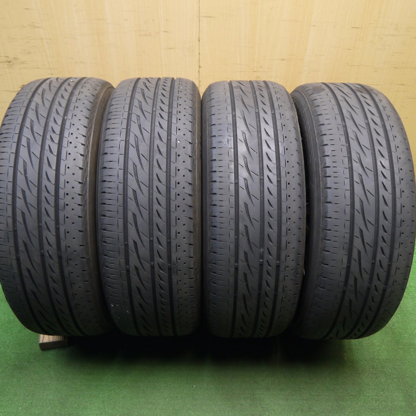 キレイ!23年★トヨタ 30系 アルファード ヴェルファイア 純正 225/60R17 ブリヂストン レグノ GRV2 17インチ PCD114.3/5H★5041609Hノ