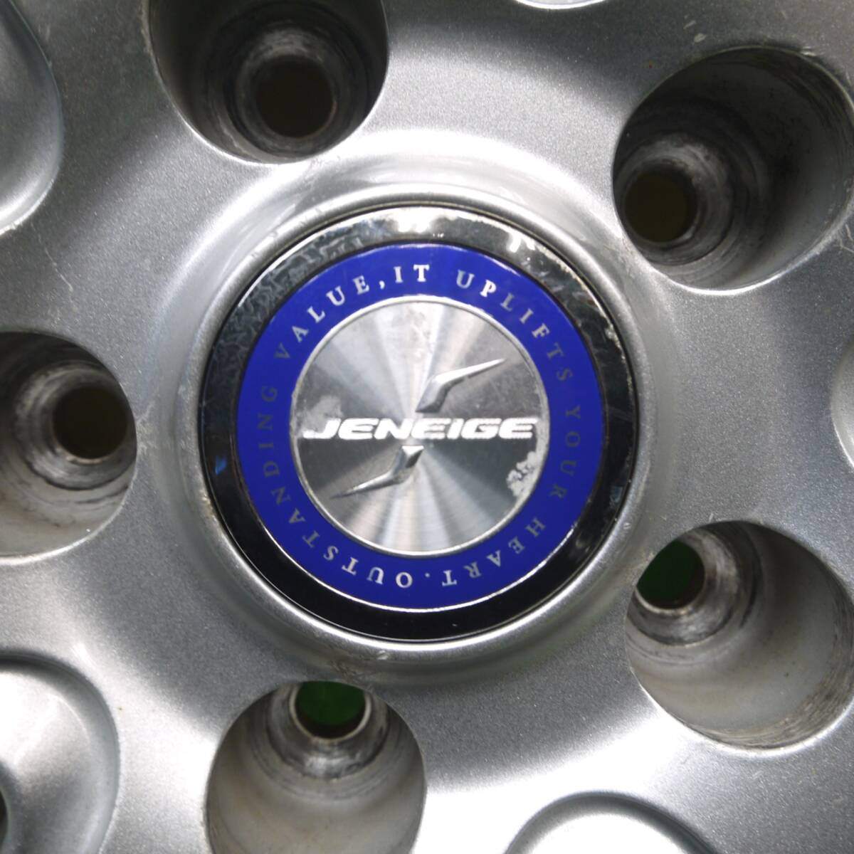 バリ溝!21年!キレイ!9.5分★スタッドレス 195/65R15 ダンロップ ウインターマックス WM02 JENEIGE 15インチ PCD114.3/5H★4122705Hス