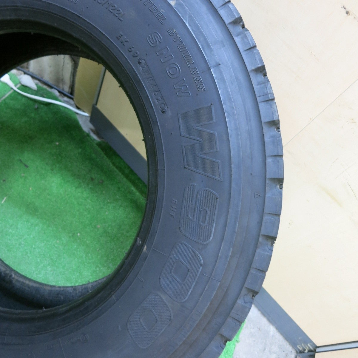2本価格★トラック タイヤ 225/80R17.5 123/122L スタッドレス ブリヂストン W900 17.5インチ★5031204ナスタ
