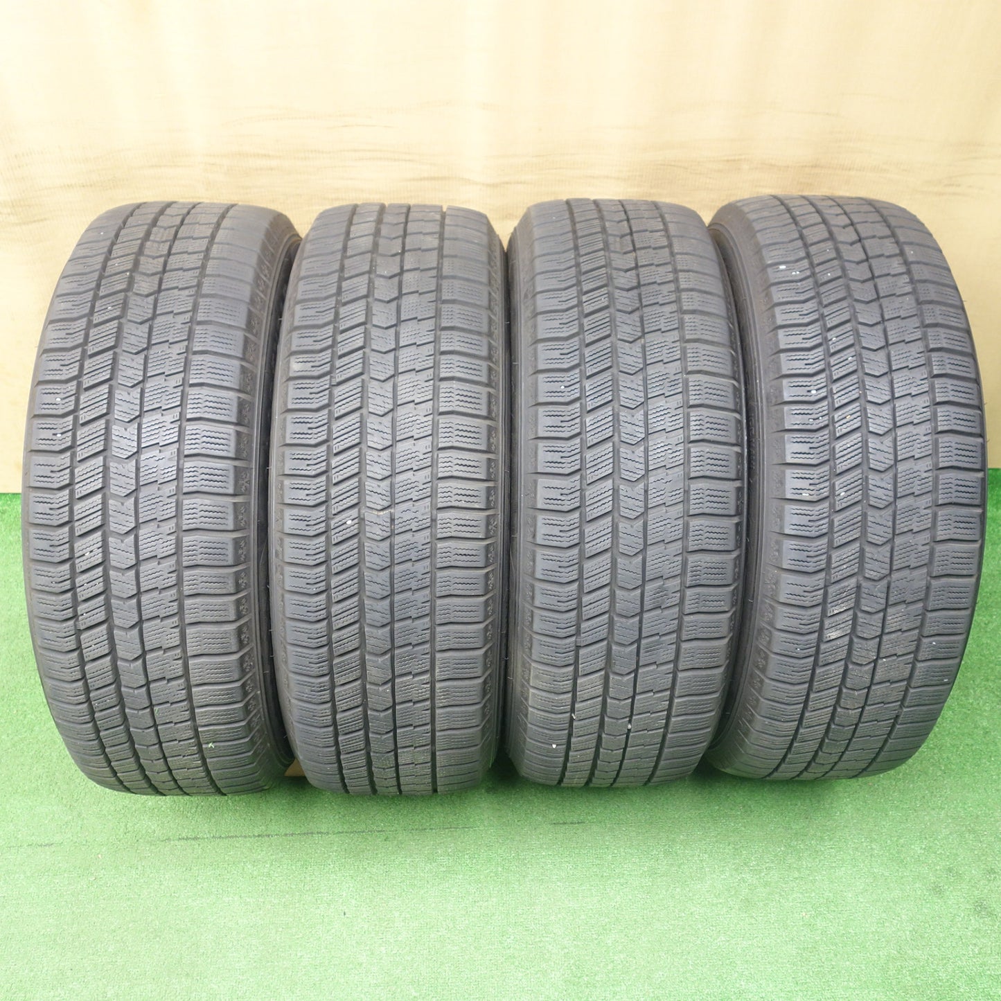 バリ溝!22年!キレイ!9分★スタッドレス 225/60R17 グッドイヤー アイスナビ8 ravrion RS01 ラブリオン 17インチ PCD114.3/5H★6021501KTス