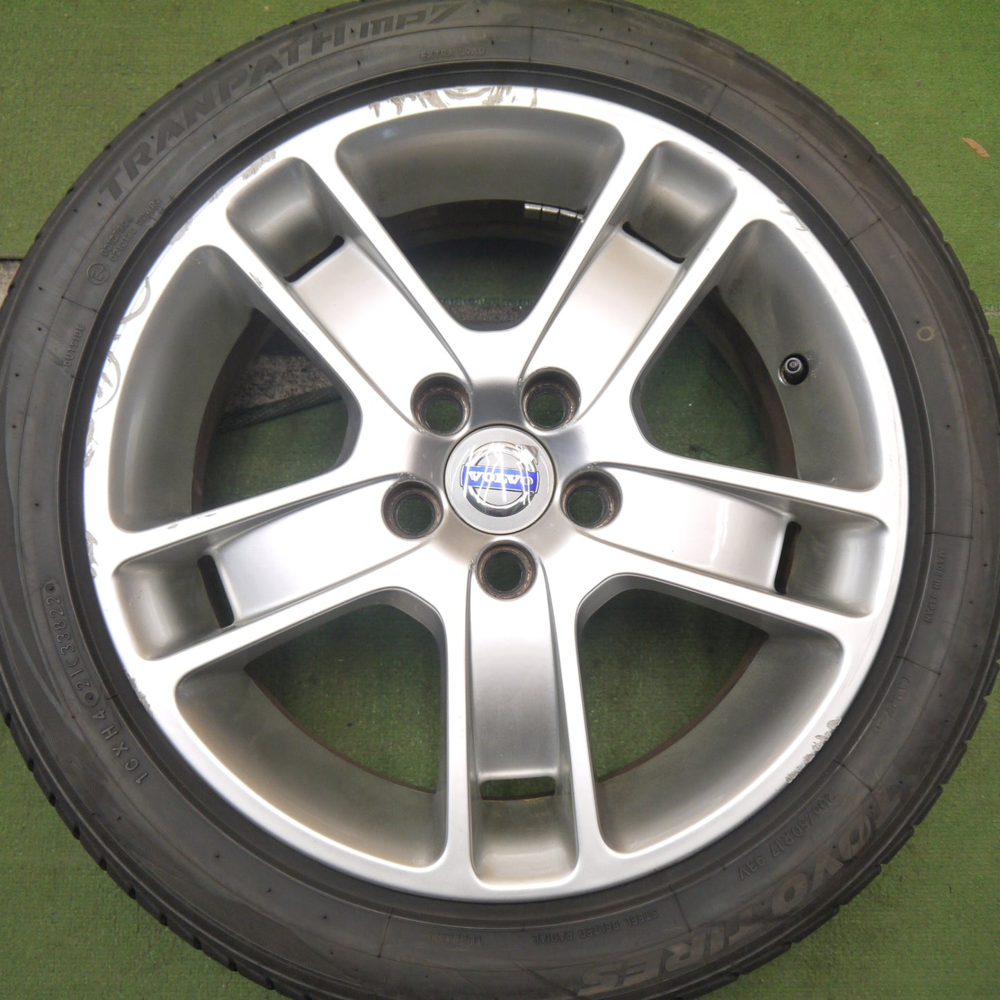 バリ溝!22年!9分★ボルボ S40 S60 S80 V40 V50 V60 V70 等 純正 205/50R17 トーヨー トランパス MP7 17インチ PCD108/5H★5093004Hノ