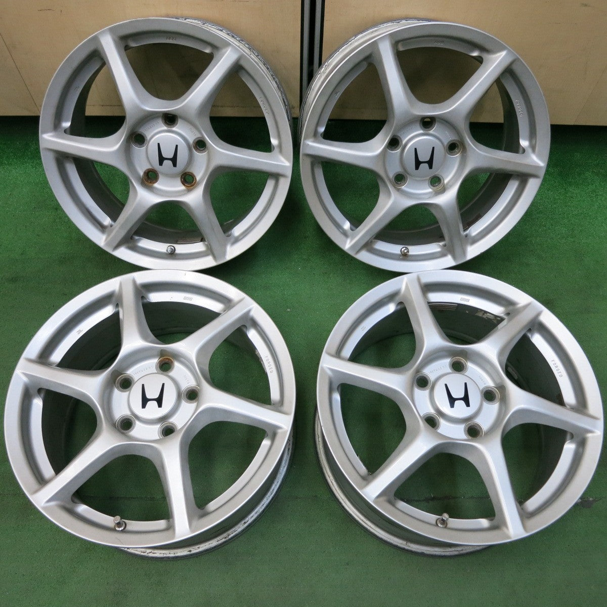 送料無料* 4本価格☆ホンダ AP1 S2000 純正 BBS RX078 RX079 鍛造
