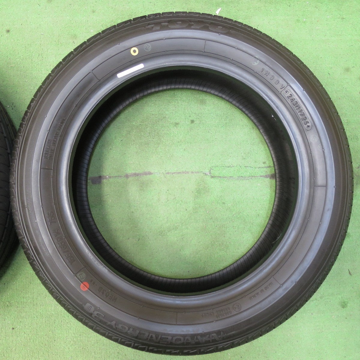 新車外し!25年★155/65R14 トーヨー ナノエナジー3B タイヤ 14インチ ムーブ タント ワゴンR N-BOX スペーシア デイズ ウェイク 等★5070302イノタ