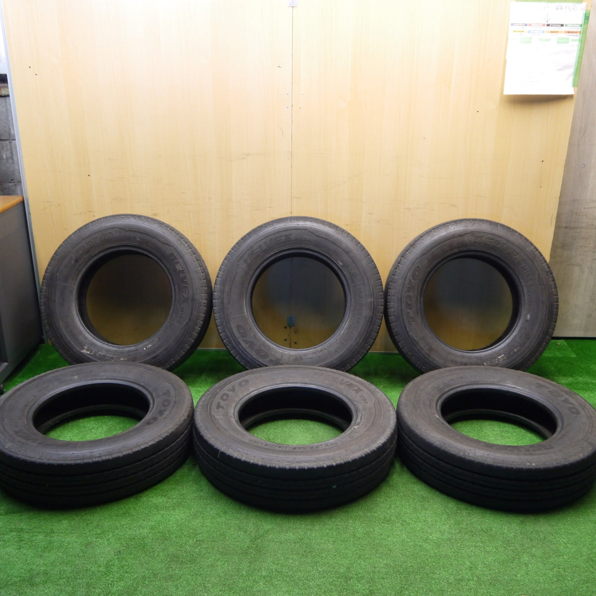 6本価格★トラック タイヤ 195/85R16 114/112L トーヨー デルベックス M134 DELVEX 16インチ★5102407Hノタ