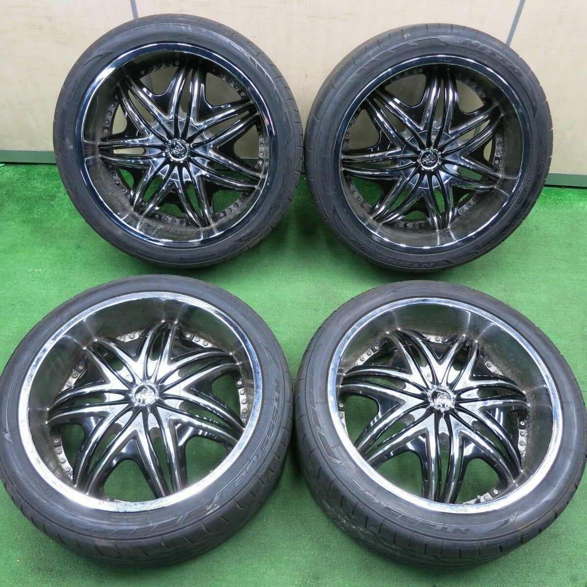4本価格★DIABLO MORPHEUS 265/40R22 ニットー NT555 G2 ディアブロ モーフィアス 22インチ PCD139.7/6H★5020601TNノ