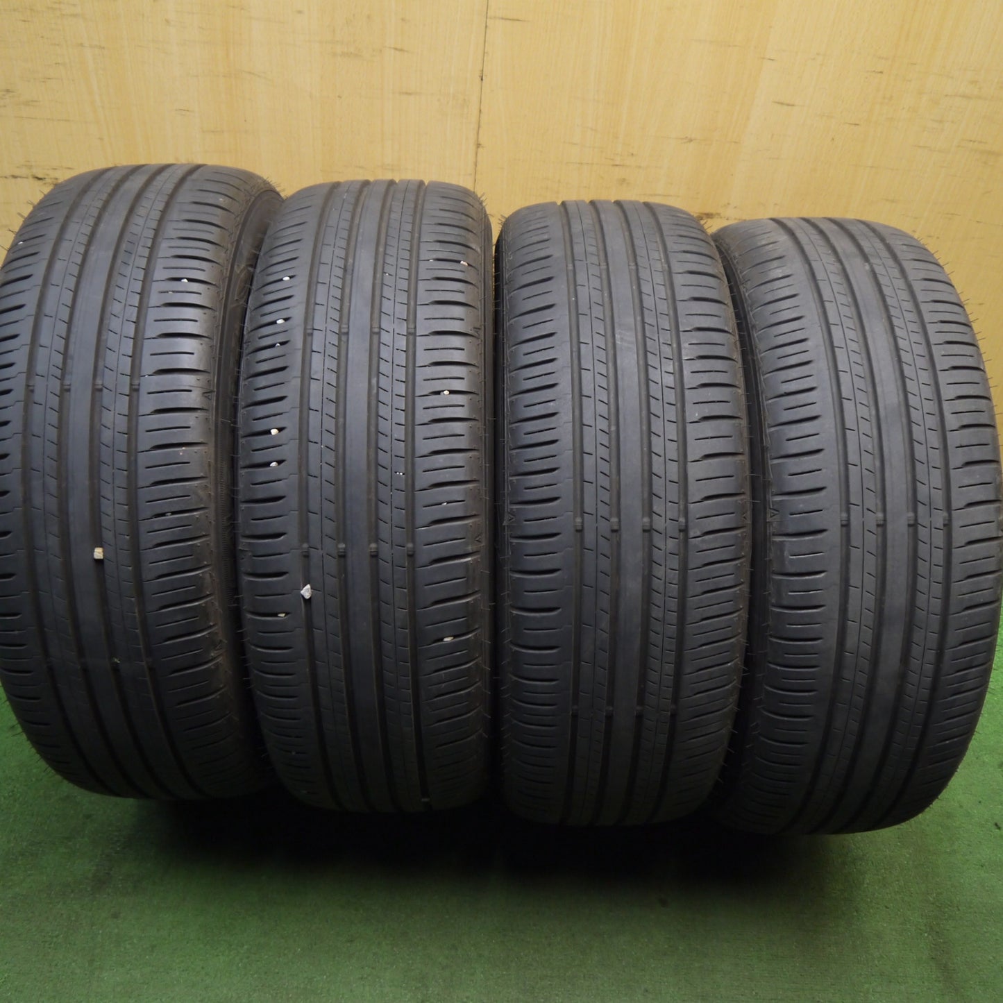 バリ溝!21年!9.5分★トヨタ ヤリスクロス 純正 215/50R18 ダンロップ エナセーブ EC300+ 18インチ PCD114.3/5H★5082510Hノ