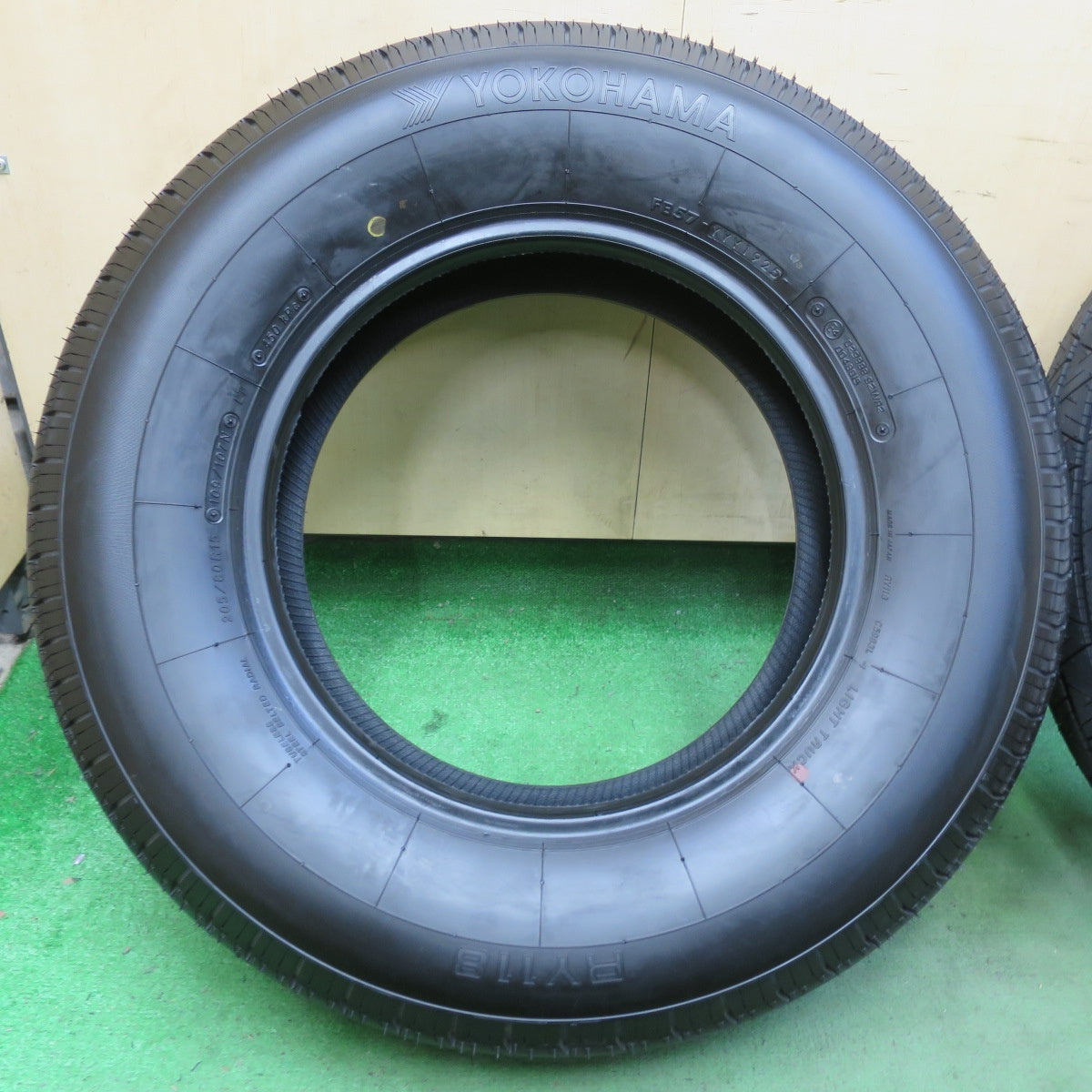 新車外し!25年!6本★トラック タイヤ 205/80R15 109/107N ヨコハマ RY118 15インチ★5090606イノタ