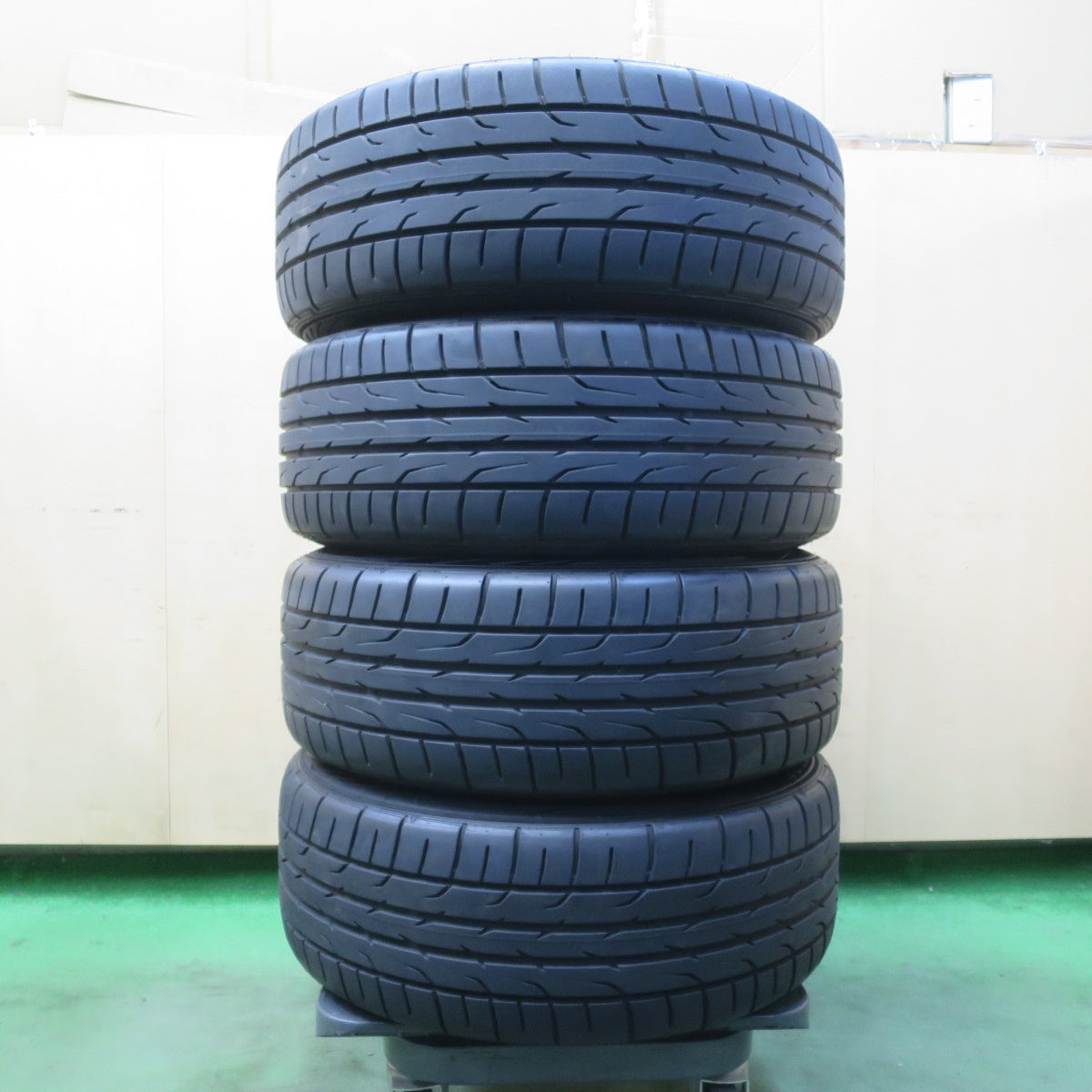 バリ溝!25年!9.5分★シエンタ 等 WedsSport SA-54R 195/50R16 ダンロップ DIREZZA DZ102 ウェッズスポーツ ディレッツァ 16インチ PCD100/5H★6043009イノ