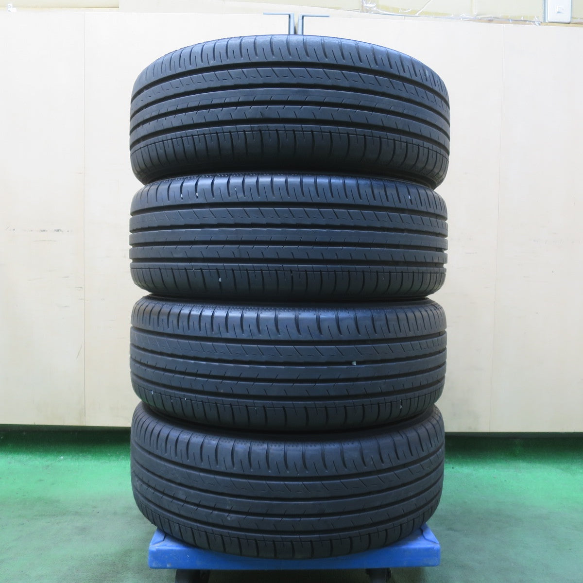 バリ溝!23年!9分★Lehrmeister LM-S FS15 185/55R16 ヨコハマ BluEarth-GT AE51 レアマイスター ブルーアース 16インチ PCD100/4H★6010914イノ