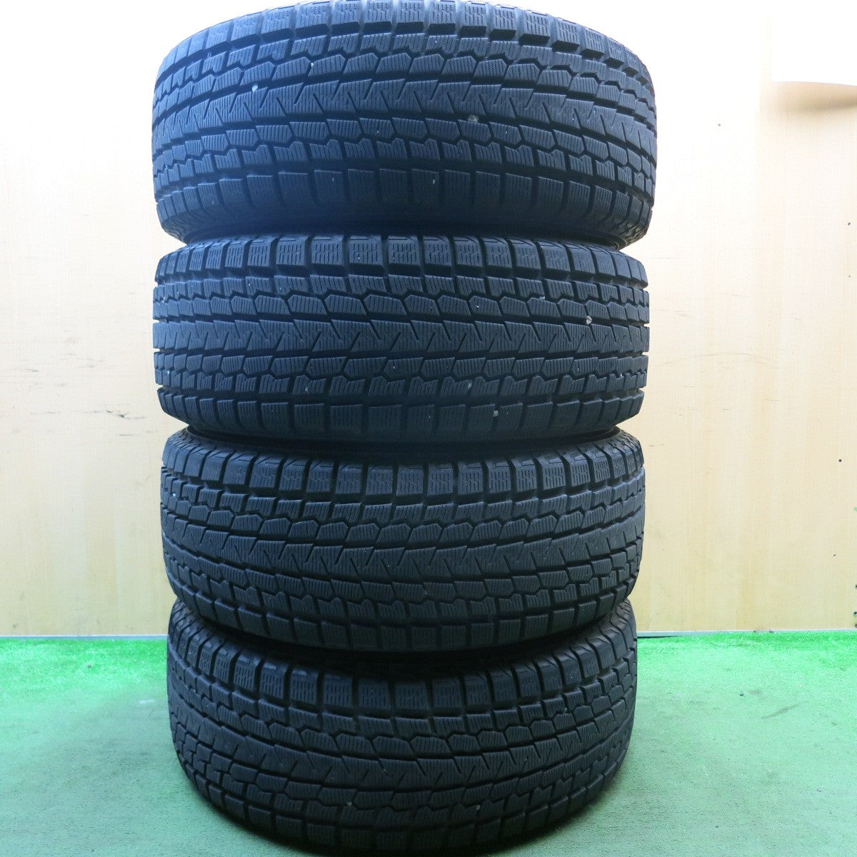 バリ溝!キレイ!9.5分★KEELER 265/65R17 スタッドレス ヨコハマ アイスガード G075 キーラー 17インチ PCD139.7/6H★5091107HAス