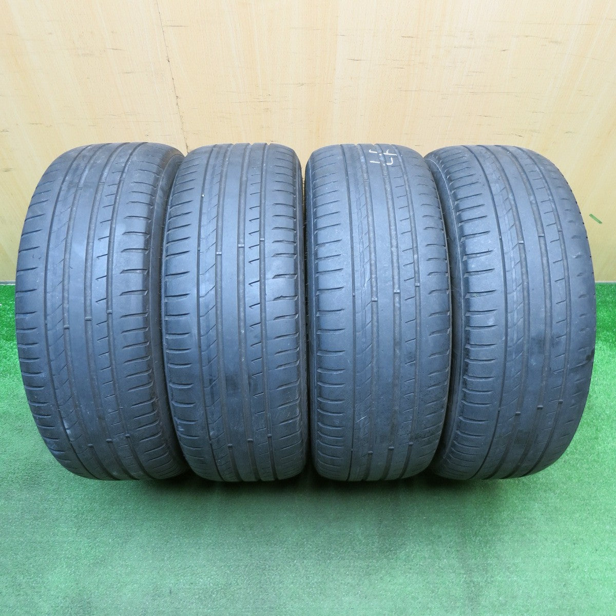 キレイ★スバル レガシィ BM/BR系 ts 純正 STi 225/45R18 ピレリ ドラゴン スポーツ TM 18インチ エンケイ PCD100/5H★5042603NJノ