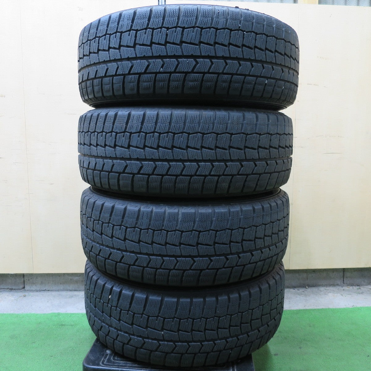 キレイ★BMW 等 BORBET typeV 205/55R16 スタッドレス ダンロップ ウインターマックス WM02 ボルベット タイプV 16インチ PCD112/5H★6021604ナス