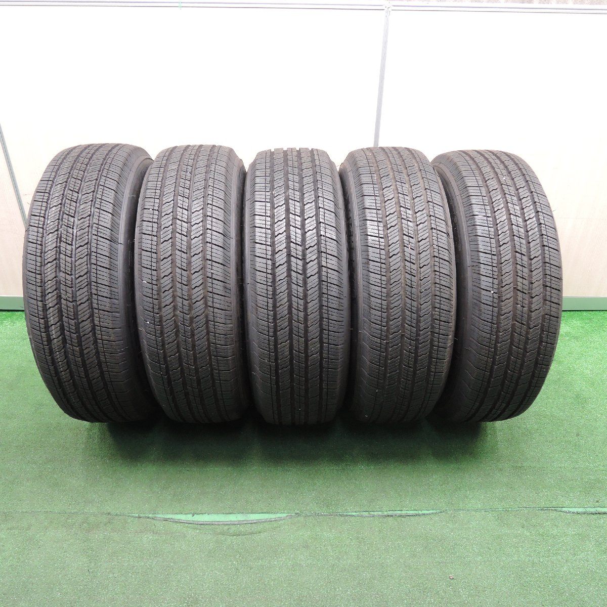 超バリ溝!キレイ!ほぼ10分★ジープ ラングラー 純正 245/75R17 ミシュラン LTX M/S2 17インチ PCD127/5H★3111602TNス