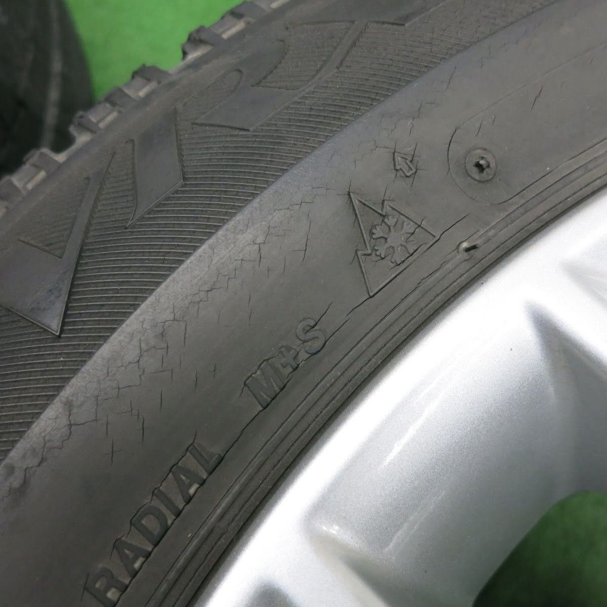 4本価格★トヨタ 210系 クラウン 純正 215/55R17 スタッドレス ブリヂストン VRX 17インチ PCD114.3/5H★4123004HAス