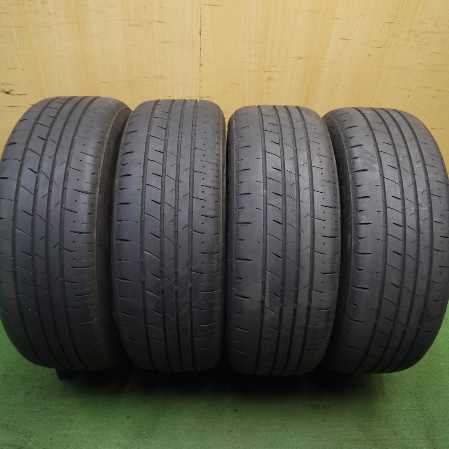 バリ溝!24年!9分★LEONIS CX 205/50R17 ブリヂストン プレイズ PX-RV2 17インチ レオニス PCD114.3/5H★5070902Hノ