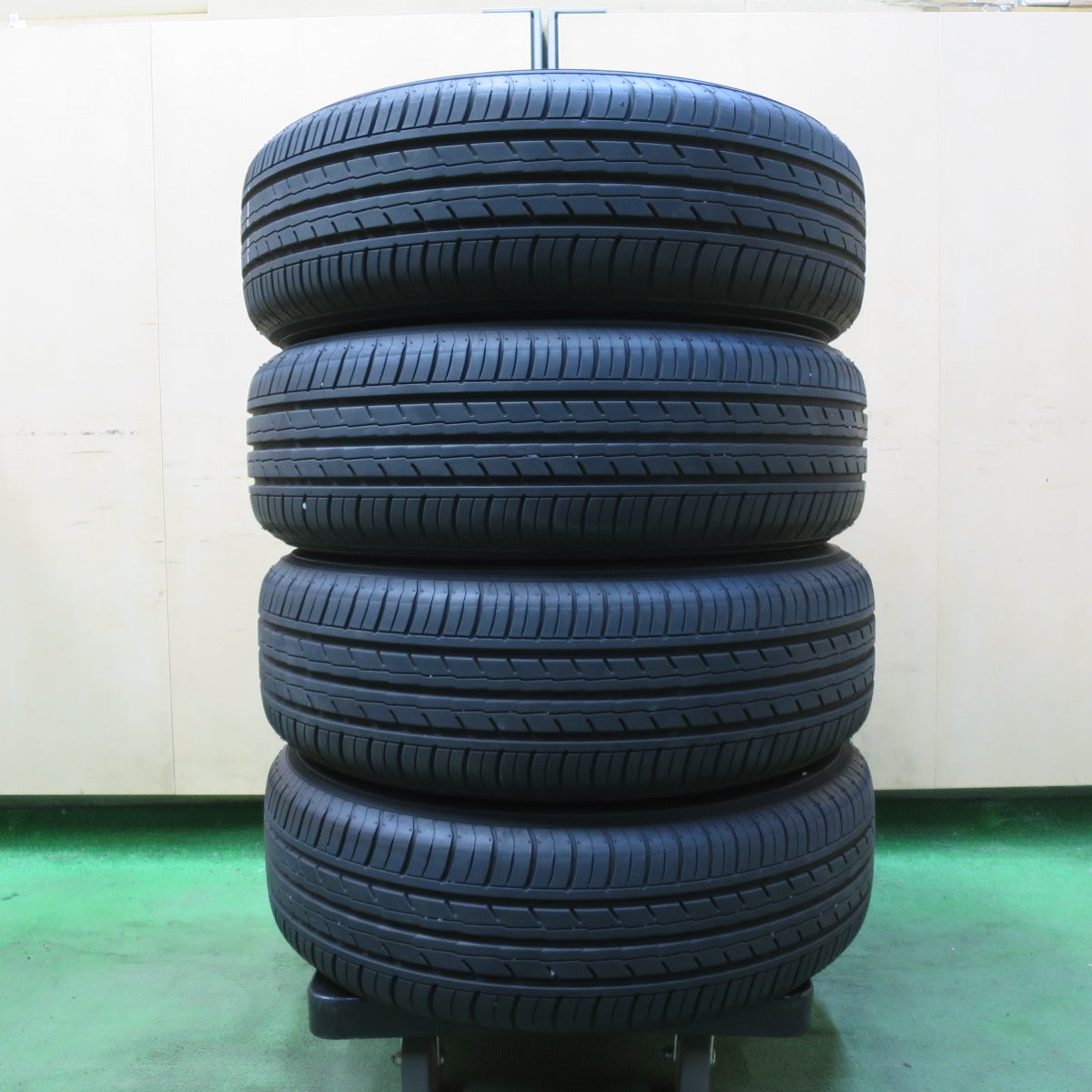 バリ溝!22年!8.5分★トヨタ プレミオ 純正 スチール 185/65R15 ヨコハマ BluEarth-ES ES32 15インチ PCD100/5H★5082105イノ
