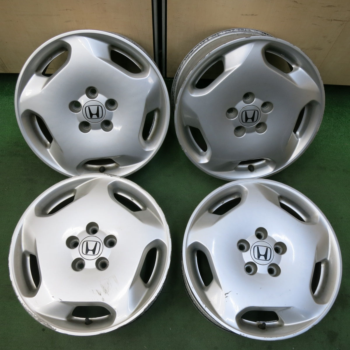 送料無料] 4本価格☆ホンダ RA6 オデッセイ 純正 ホイール 17インチ 17