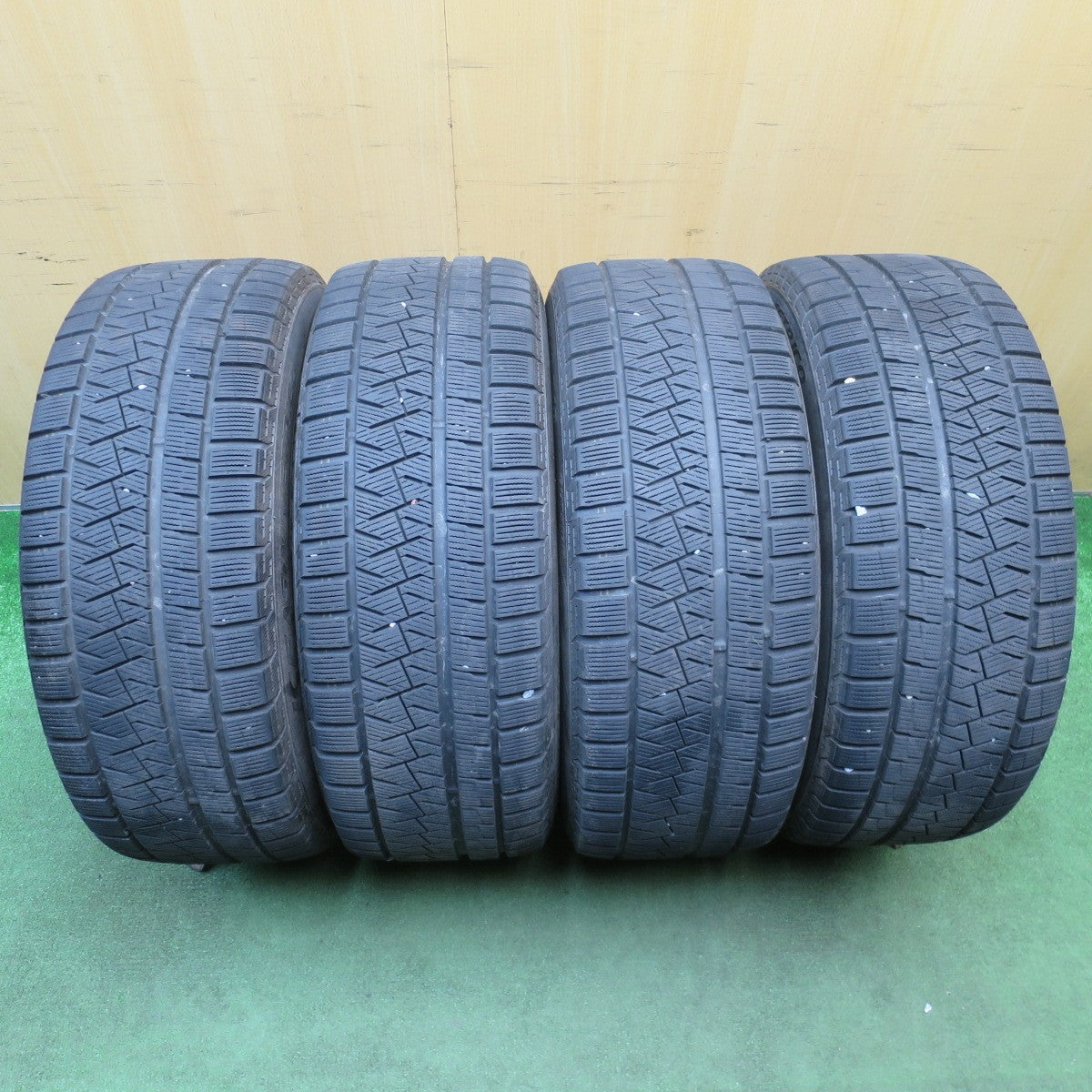 4本価格★アウディ A4 A5 A6 等 純正 245/45R18 スタッドレス ピレリ アイスアシンメトリコ 18インチ PCD112/5H★6042906NJス