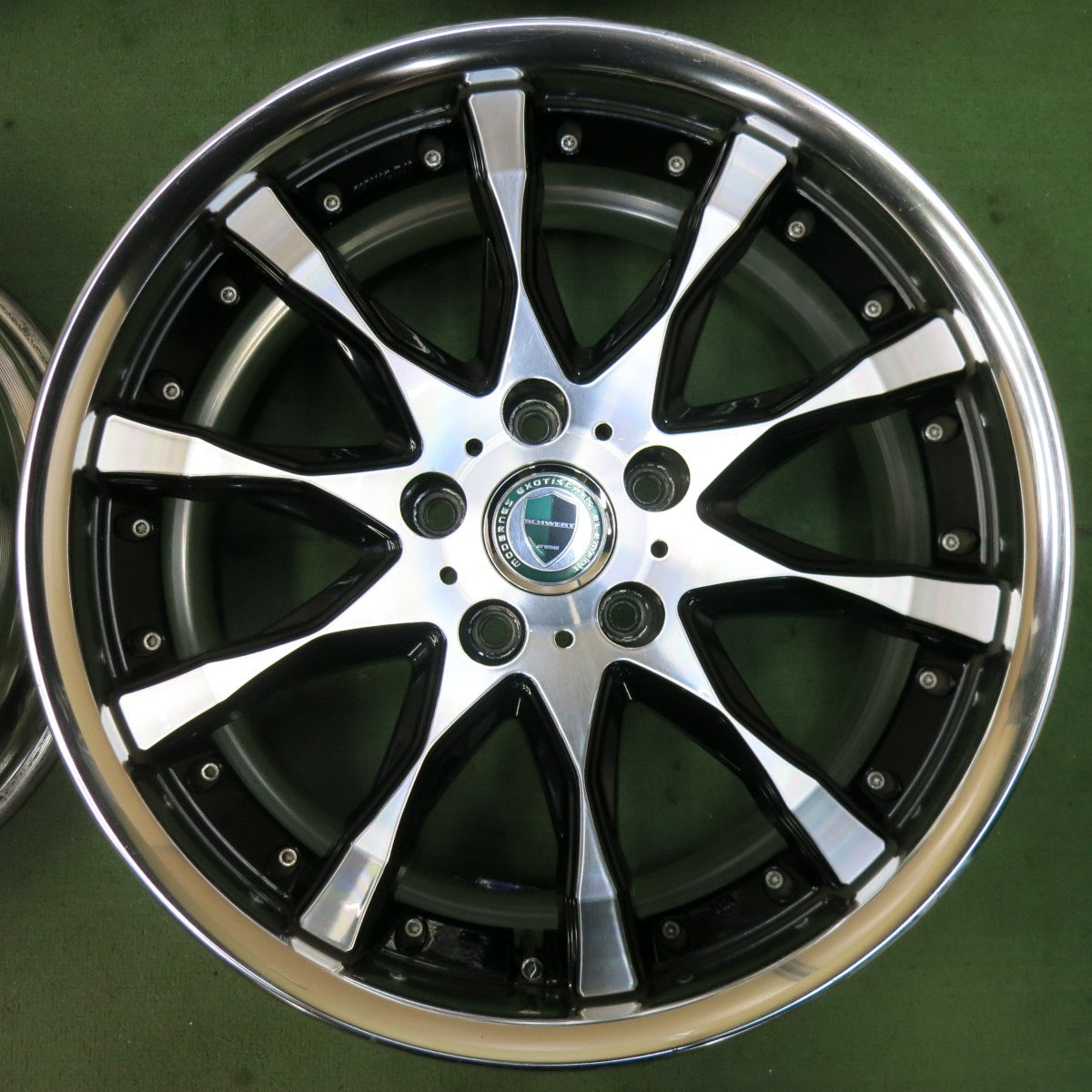 4本価格★WORK SCHWERT SW2 18インチ ホイール ワーク シュバート シュヴァート 18×8JJ PCD114.3/5H★5071806SYホ