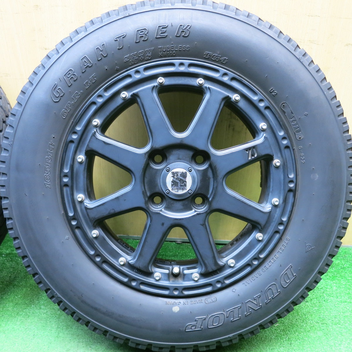 4本価格★XTREME-J MLJ 165R14 6PR ダンロップ グラントレック 14インチ エクストリームJ PCD100/4H★5052406HAノ