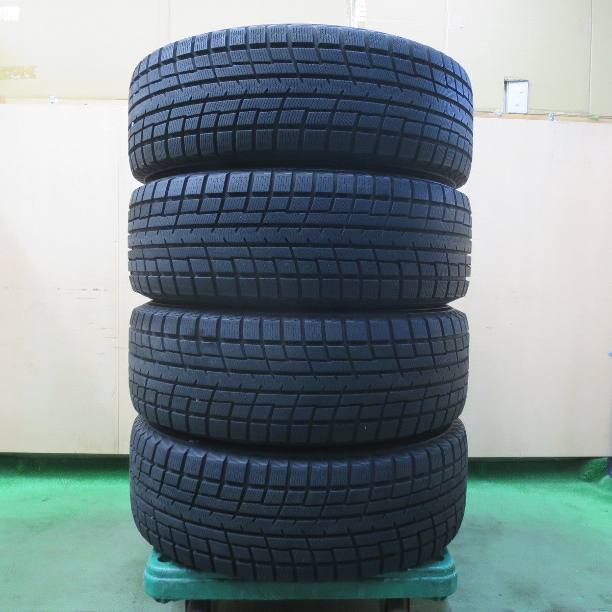 バリ溝!23年!キレイ!ほぼ10分★トヨタ RAV4 純正 235/55R19 スタッドレス ヨコハマ アイスガード iG52C 19インチ PCD114.3/5H★5112101イス