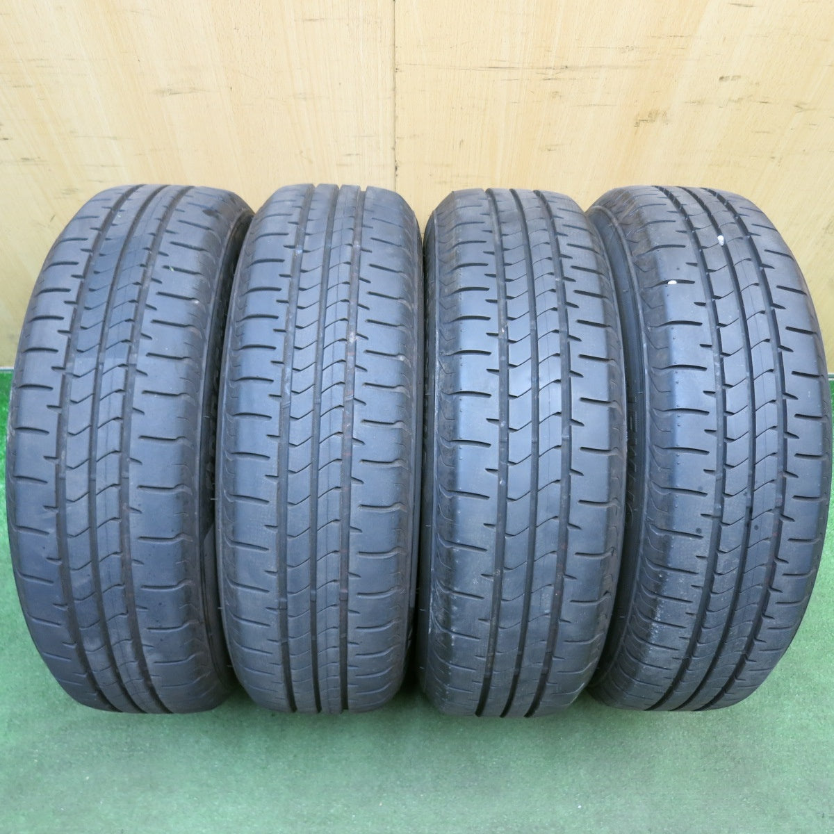 バリ溝!25年!ほぼ10分★175/65R15 ブリヂストン NEWNO SCHNEIDER シュナイダー ニューノ 15インチ PCD100/4H★6053007HAノ