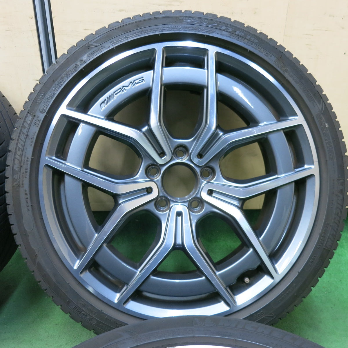 4本価格!22年★ベンツ Eクラス W213 純正 AMG 245/40R19 275/35R19 ミシュラン プライマシー3 19インチ PCD112/5H★5061308SYノ