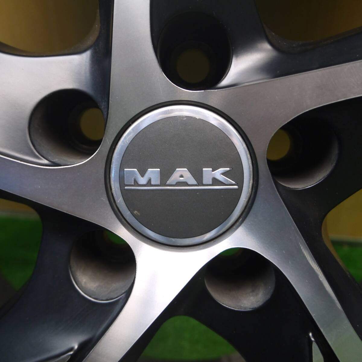 バリ溝!22年!9分★ボルボ 等 MAK STOCKHOLM 225/50R17 スタッドレス ピレリ アイスゼロ アシンメトリコ ストックホルム 17インチ PCD108/5H★5012906Hス