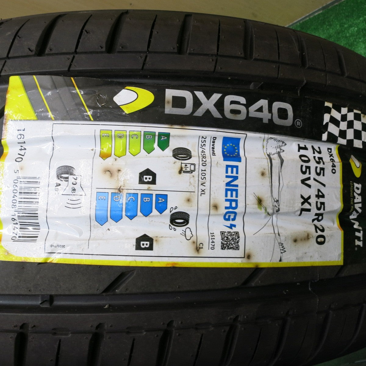 新車外し!タイヤ未使用!23年★テスラ モデルX 純正 255/45R20 275/45R20 ダヴァンティ DX640 20インチ PCD120/5H★5072003HAノ