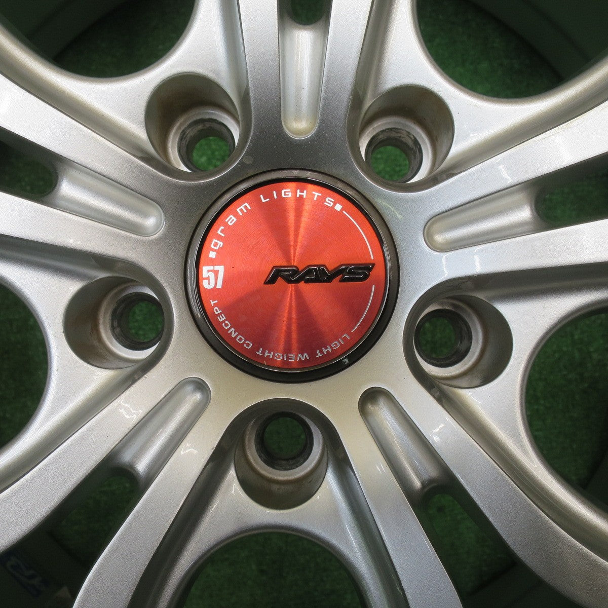 バリ溝!23年!キレイ!9分★RAYS 57 gram LIGHTS GL-57FXX 215/45R17 ミシュラン プライマシー4 レイズ グラムライツ 17インチ PCD114.3/5H★5102404NJノ