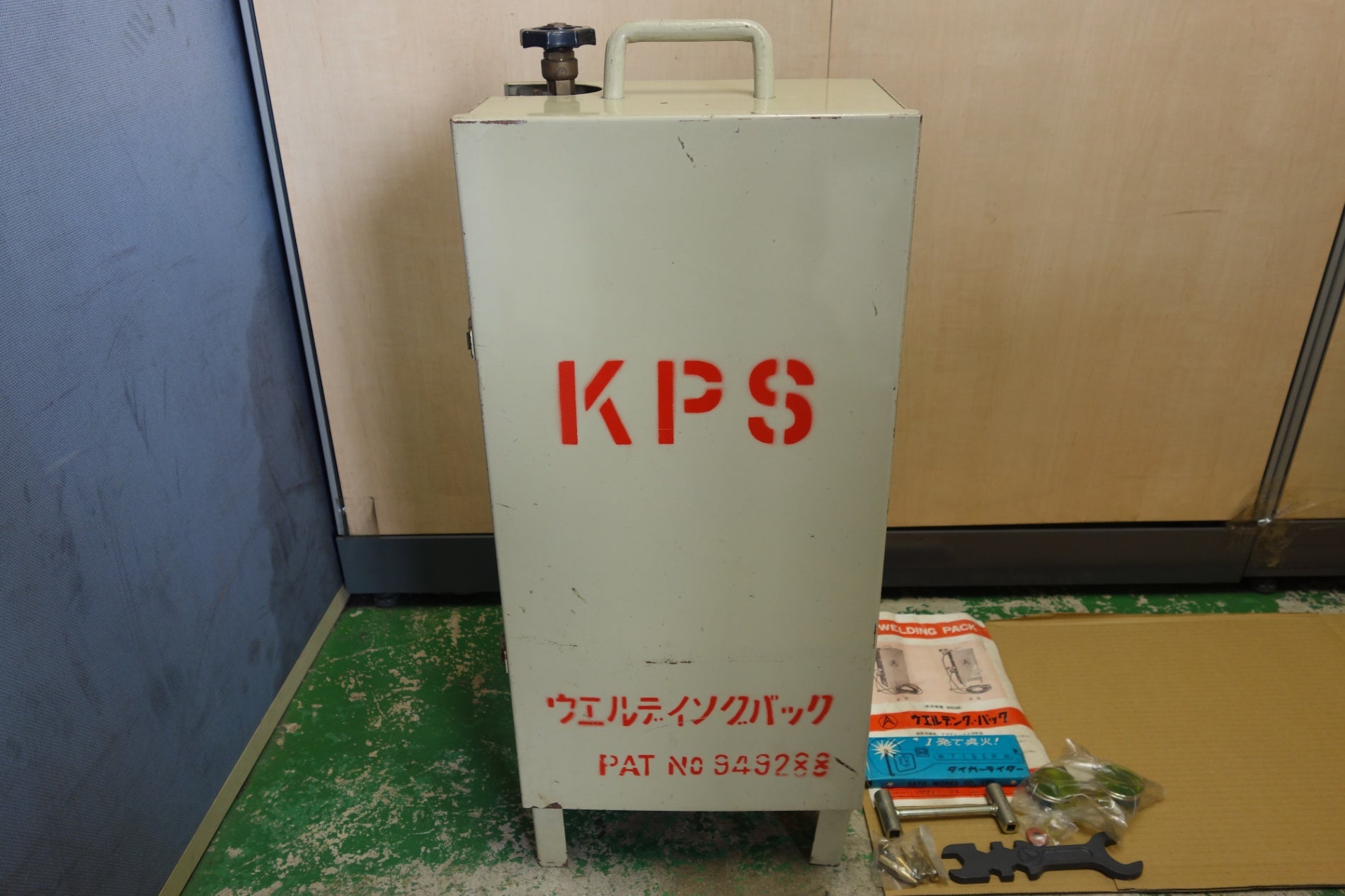 岐阜発 直接引取限定】付属品付き☆KPS 安藤溶断機 ウェルディング 