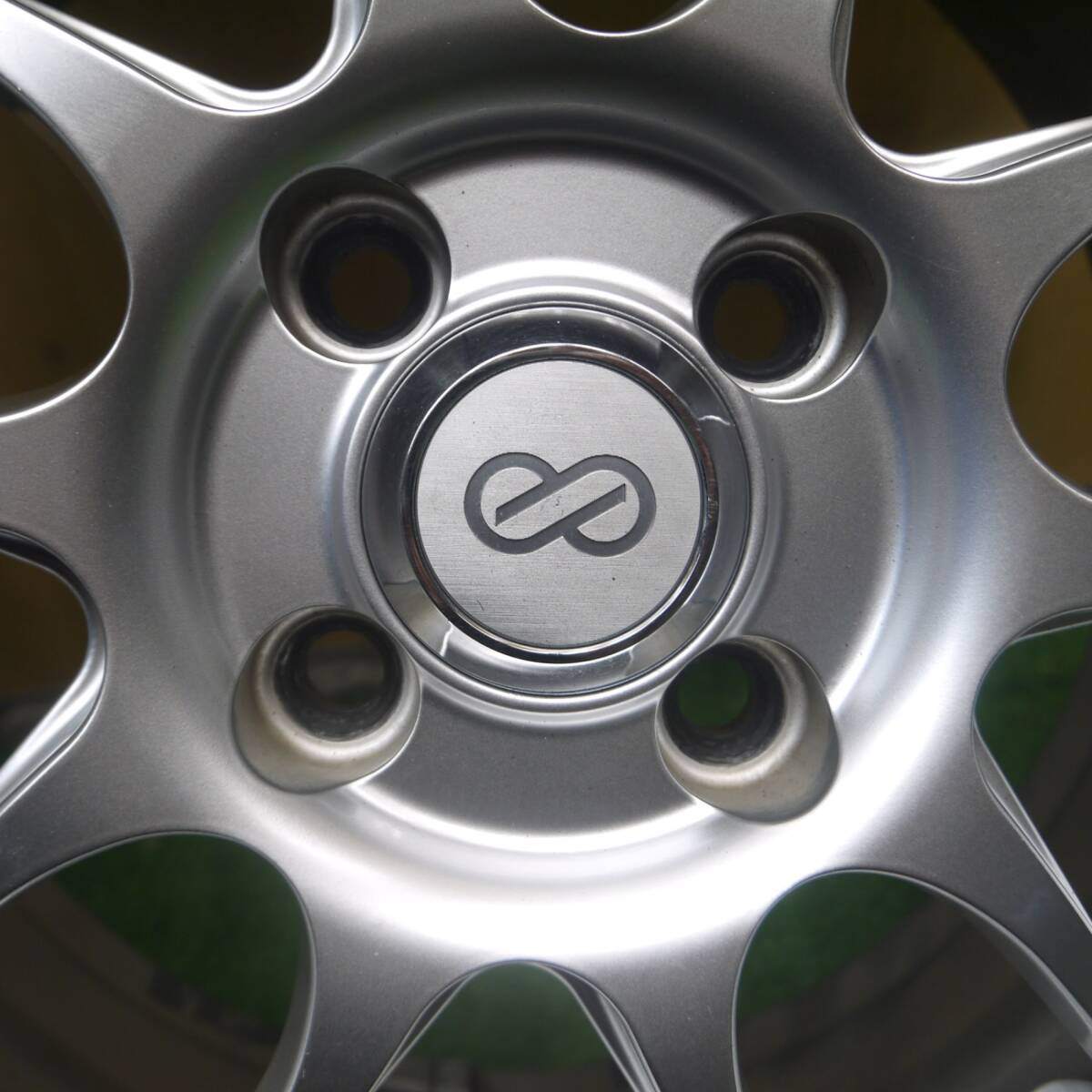 バリ溝 キレイ 9.5分★ENKEI PF01 185/65R15 スタッドレス ヨコハマ アイスガード iG50 プラス エンケイ PCD100/4H★4071706Hス