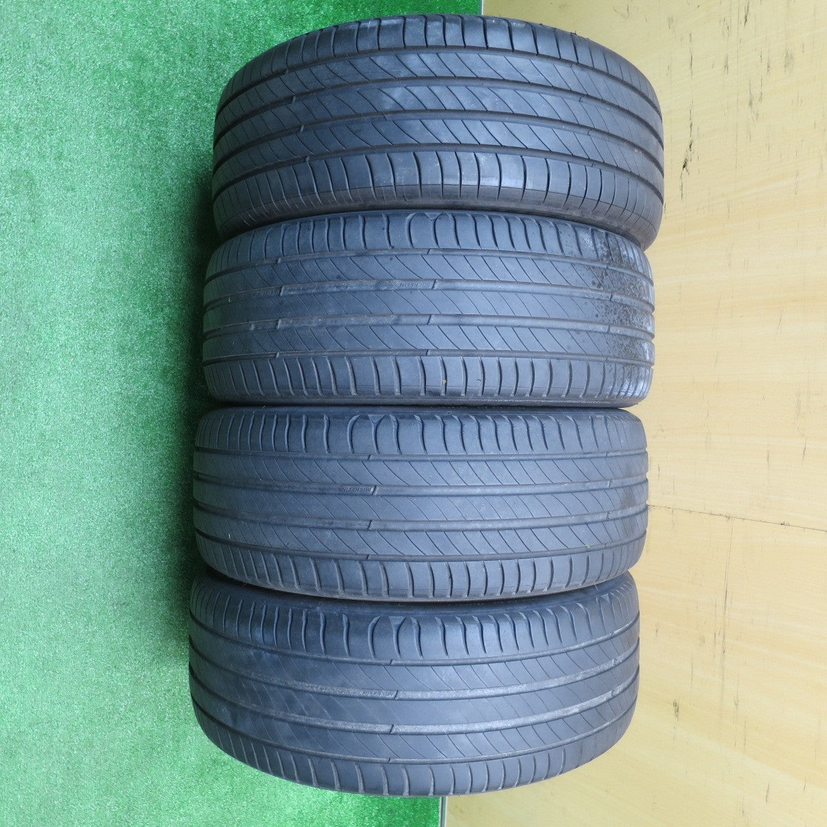 バリ溝!23年!キレイ!9分★RAYS 57 gram LIGHTS GL-57FXX 215/45R17 ミシュラン プライマシー4 レイズ グラムライツ 17インチ PCD114.3/5H★5102404NJノ