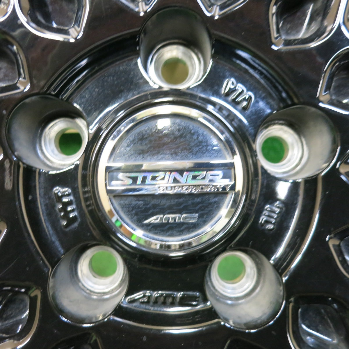 キレイ★STEINER AME 18インチ ホイール 18×7.5J シュタイナー PCD114.3/5H★5072307SYホ