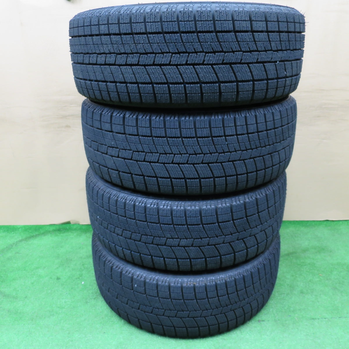 ほぼ未使用!25年★スタッドレス 215/50R17 ナンカン アイスアクティバ AW-1 FEID 社外 アルミ 17インチ PCD114.3/5H★6011402NKス