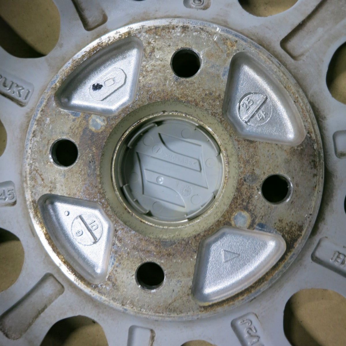 4本価格★スズキ MRワゴン 純正 ホイール 14インチ 14×4.5J PCD100/4H★5071103SYホ