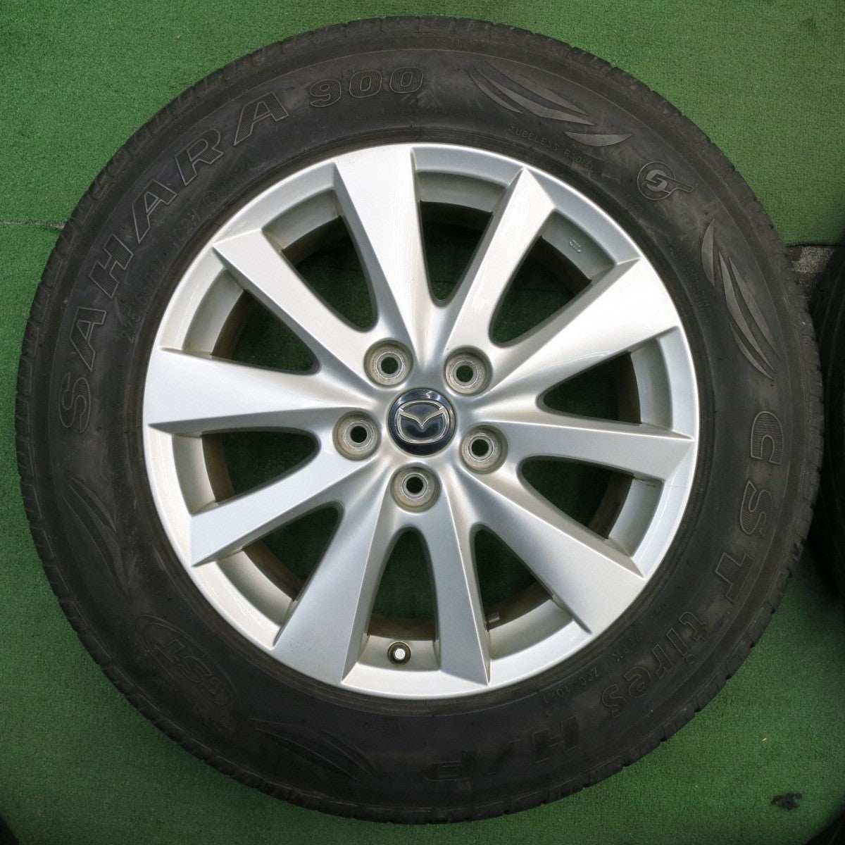 キレイ!21年★マツダ CX-5 純正 225/65R17 CST H/P サハラ 900 17インチ CX5 PCD114.3/5H★5060302NJノ