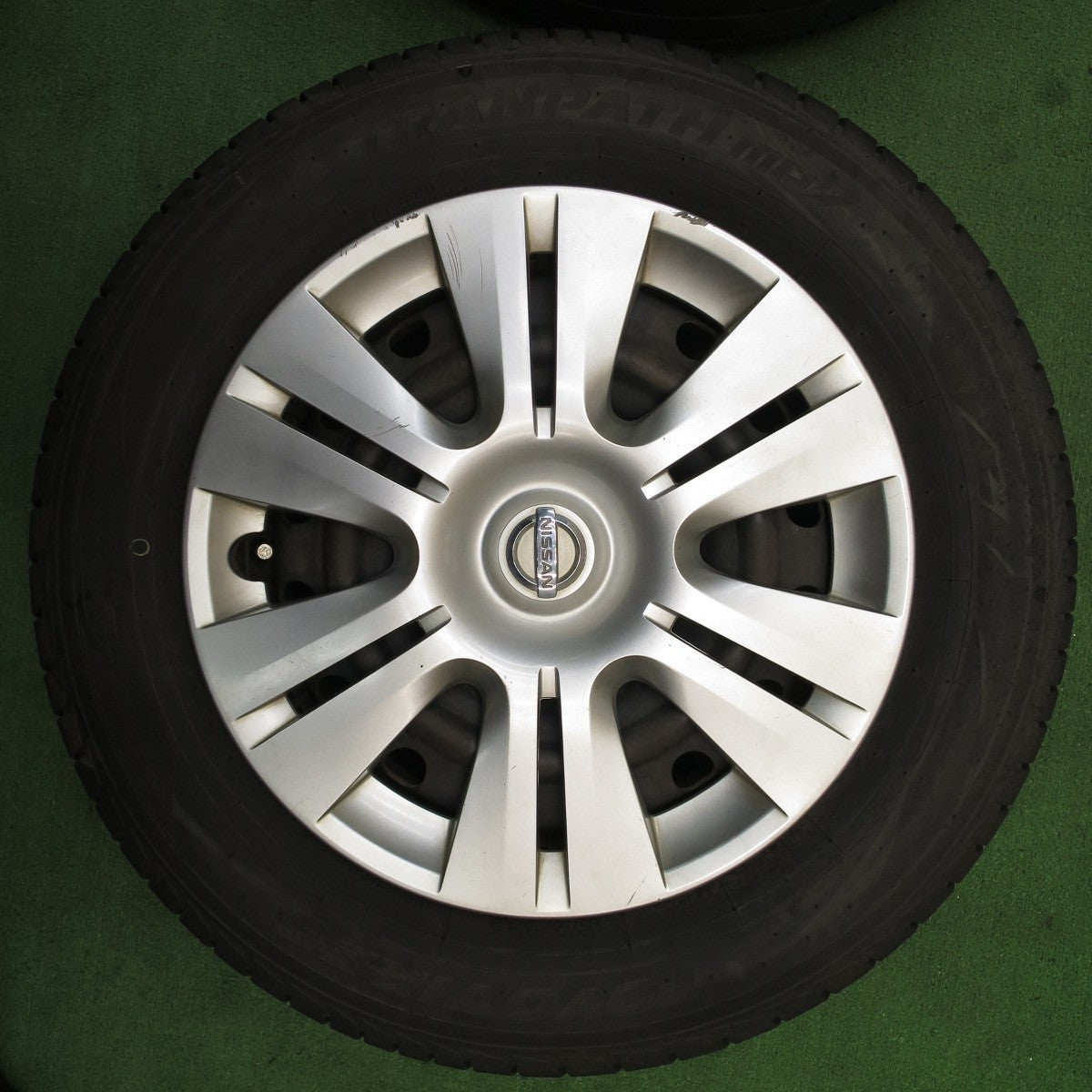 バリ溝!23年!9.5分★日産 セレナ 純正 スチール 195/65R15 トーヨー トランパス MP7 15インチ PCD114.3/5H★5060303NJノ
