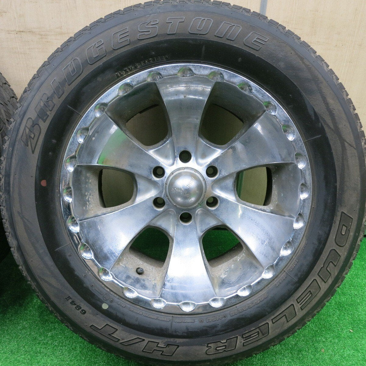 4本価格★MKW M-19 285/60R18 ブリヂストン デューラー H/T 684Ⅱ ミシュラン LATITUDE TOUR HP PCD139.7/6H★4073005HAノ