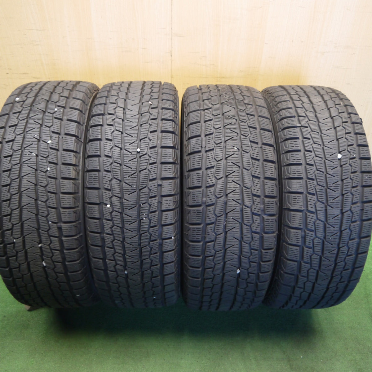 バリ溝!23年!キレイ!9.5分◎トヨタ ヴァンガード 純正 235/55R18 スタッドレス ヨコハマ アイスガード G075 18インチ PCD114.3/5H◎6092501Hス