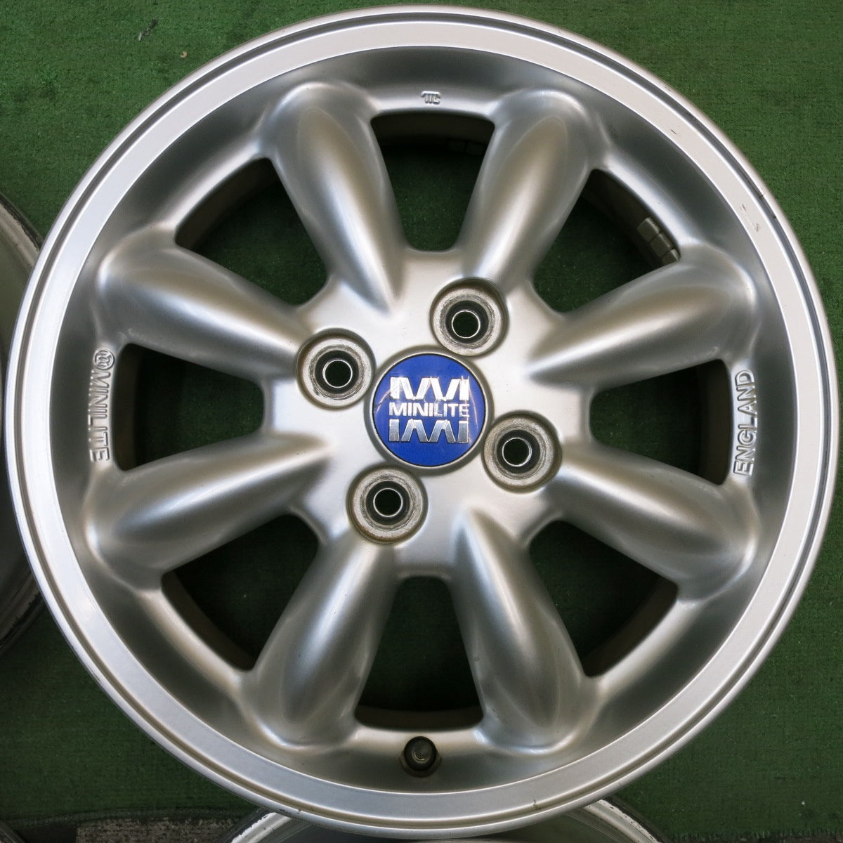 4本価格★ダイハツ ミラジーノ 純正 MINILITE ホイール 15インチ ミニライト 15×4.5J PCD100/4H★5081508HAホ