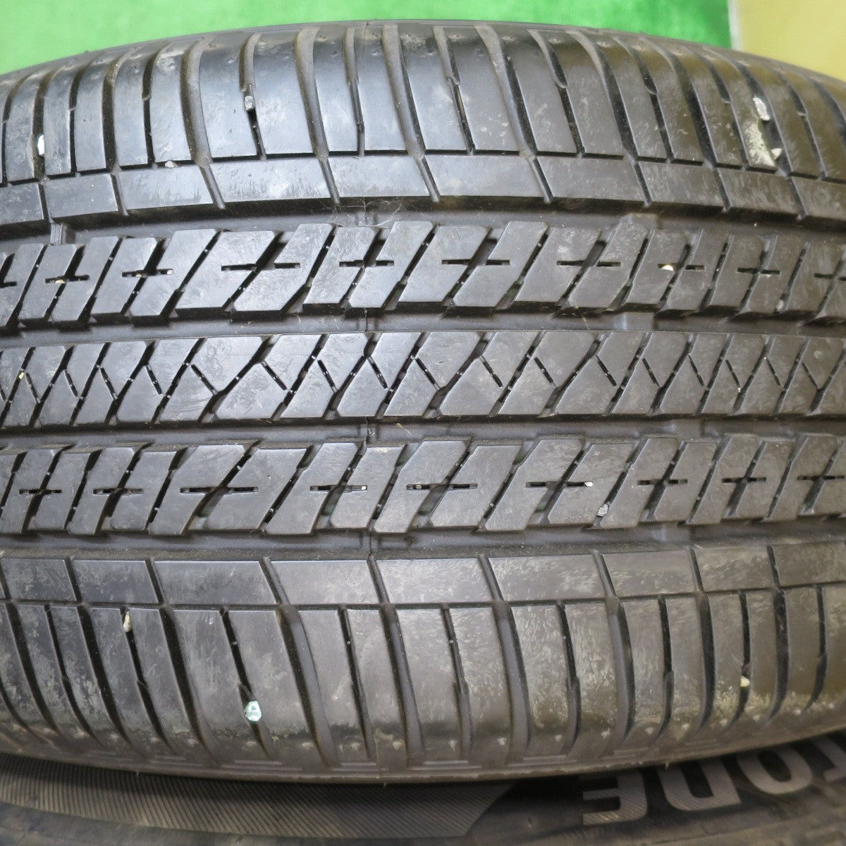 バリ溝!キレイ!9分★トヨタ 60系 ハリアー 純正 235/55R18 ブリヂストン エコピア H/L 422 プラス 18インチ PCD114.3/5H★5060207NJノ