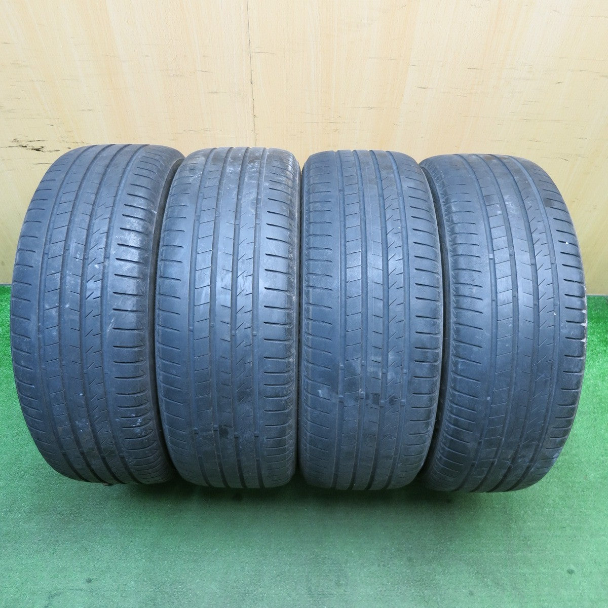 4本価格★スバル フォレスター STI 純正 ENKEI 225/55R18 ブリヂストン アレンザ 001 エンケイ 18インチ PCD100/5H★5051203NJノ