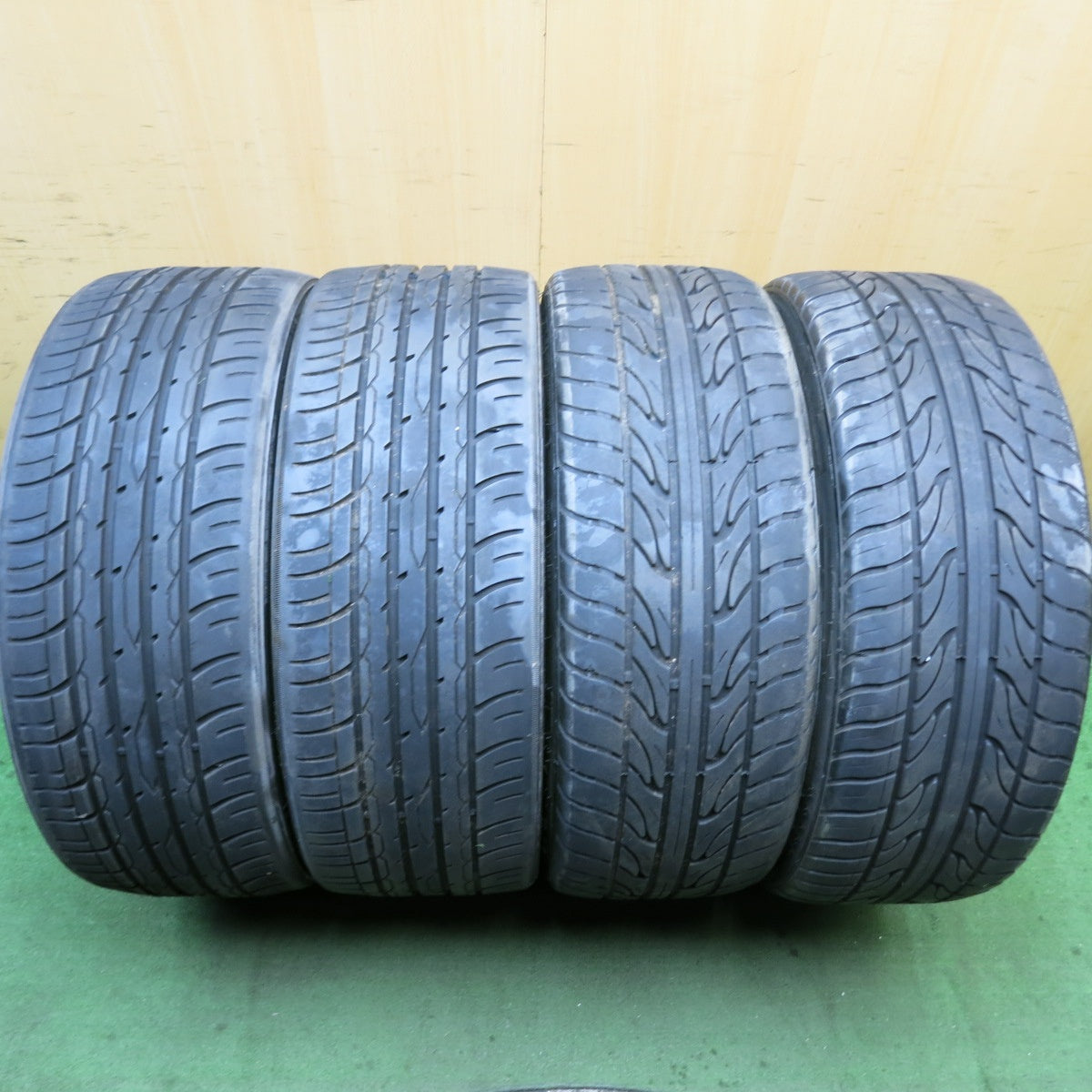 バリ溝!9.5分★Hipnotic DIVA 255/30R24 ゼナ ARGUS-UHP ハイダ Racing HD921 ヒプノティック ディーバ 24インチ PCD114.3/5H★5091701AKノ